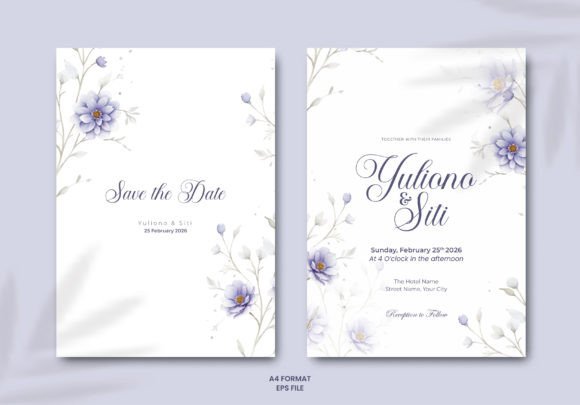 Download Wedding Invitation Template Vector - Wedding invitation Collection