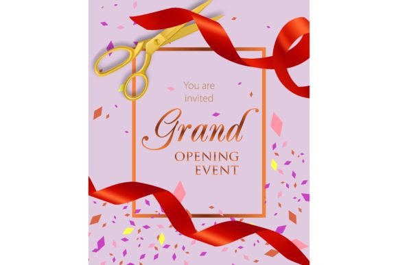 Download Grand Opening Event Lettering with Sciss - Premium Bundle